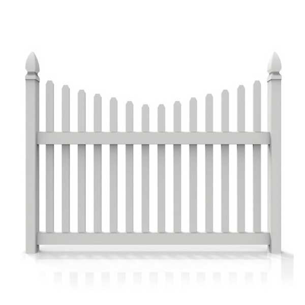 FRP Picket Fence Fibre Glass Garden Fencing