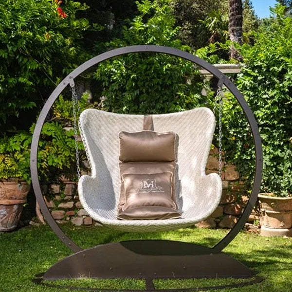 Outdoor Wicker - Swing With Stand - Errol