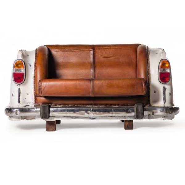 Antique Automobile Furniuture - Ambassador Car Sofa - Old Hindustan