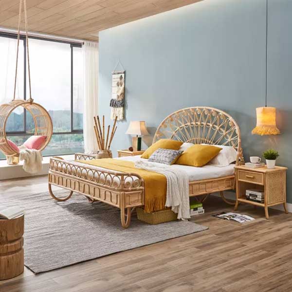 Cane & Rattan Furniture - Bed - Daisy