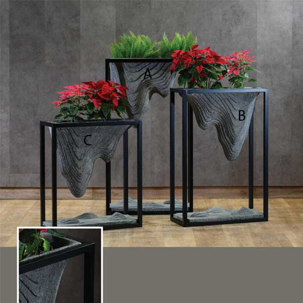 Glass Reinforced Concreate Furniture - Planters - Flanze