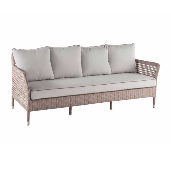 Outdoor Furniture - Wicker Sofa - Antibes