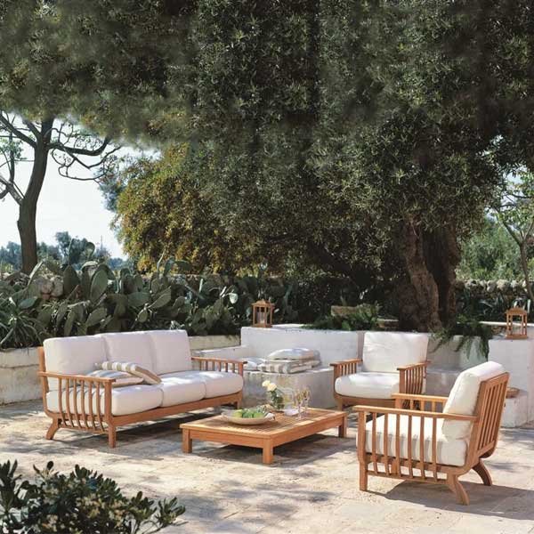 Outdoor Wood - Sofa Set - Chelsea 