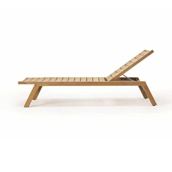 Outdoor Wooden - Sun Lounger - Zante