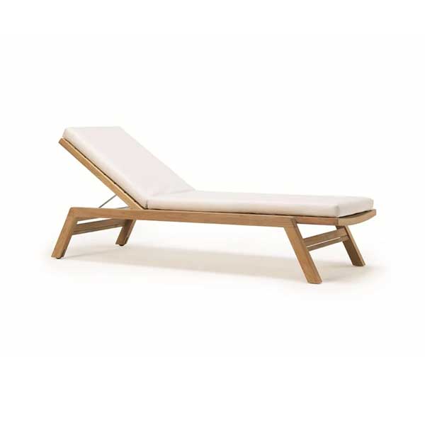 Outdoor Wooden - Sun Lounger - Zante