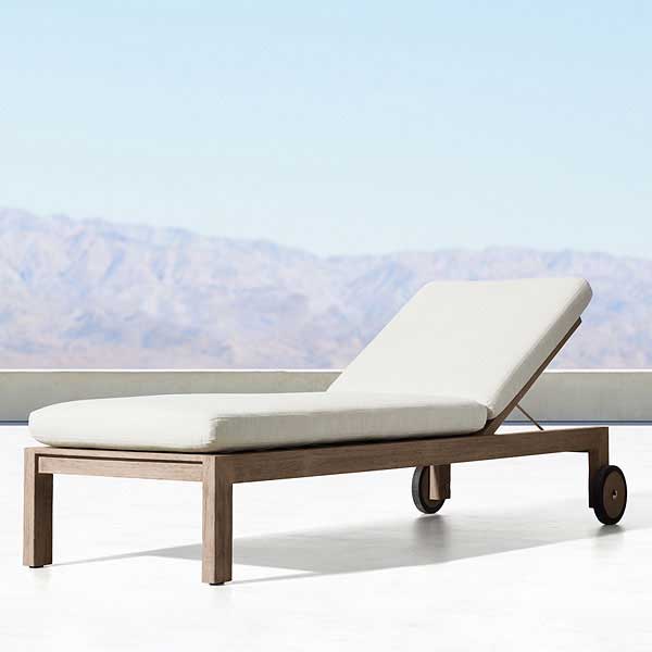 Outdoor Wooden - Sun Lounger - Gregarium