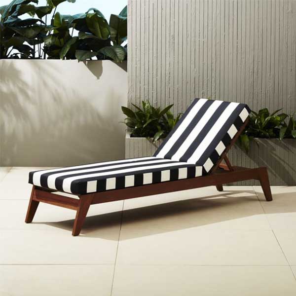 Outdoor Wooden - Sun lounger - Caterian 