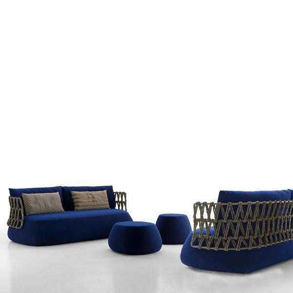 Outdoor Braided & Rope Sofa - Deneme